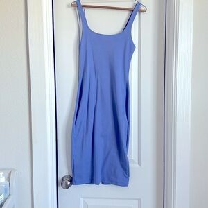 Zara blue bodycon dress